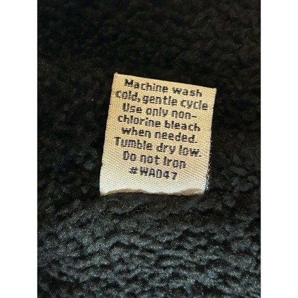 Seven Apparel Winter Zip Jacket Gray Sz‎ 7/8 Sherpa Lined - Picture 4 of 5